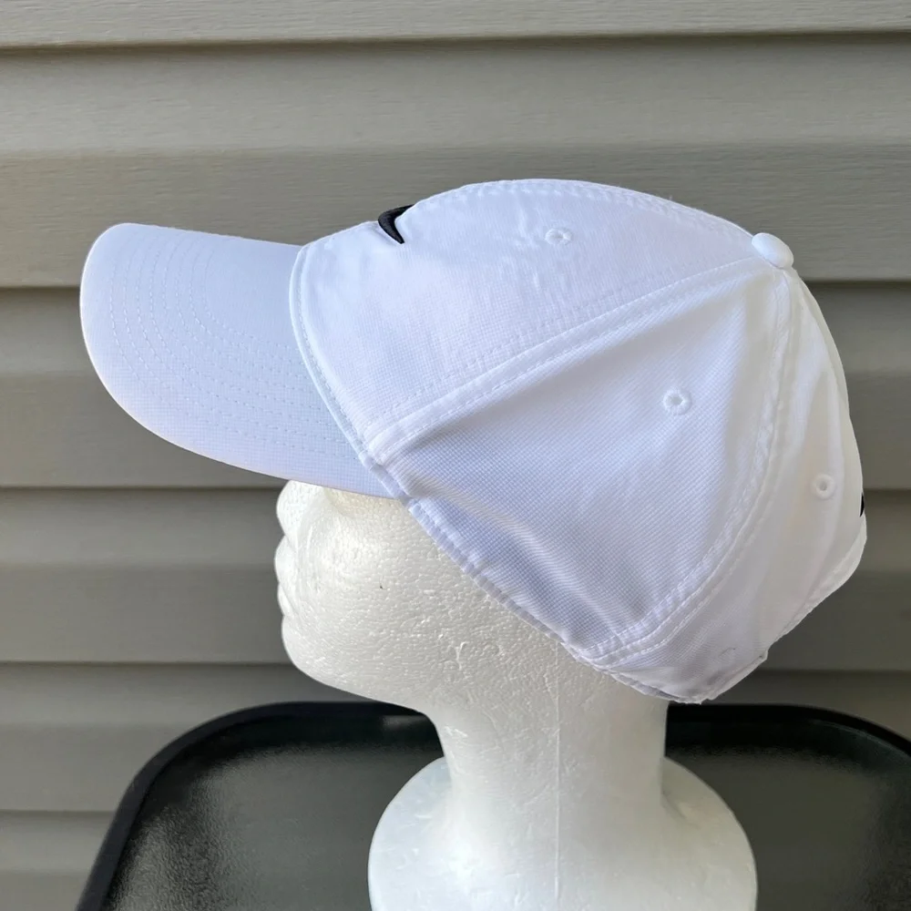 Nike Dri Fit Legacy 91 White Swoosh Logo Strap Back SO